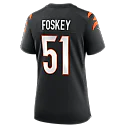Zennovawear Isaiah Foskey Cincinnati Bengals Women's Team Game Jersey - Black