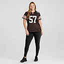 Zennovawear Isaiah McGuire Cleveland Browns Women's Team Game Jersey - Brown