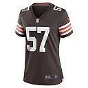Zennovawear Isaiah McGuire Cleveland Browns Women's Team Game Jersey - Brown