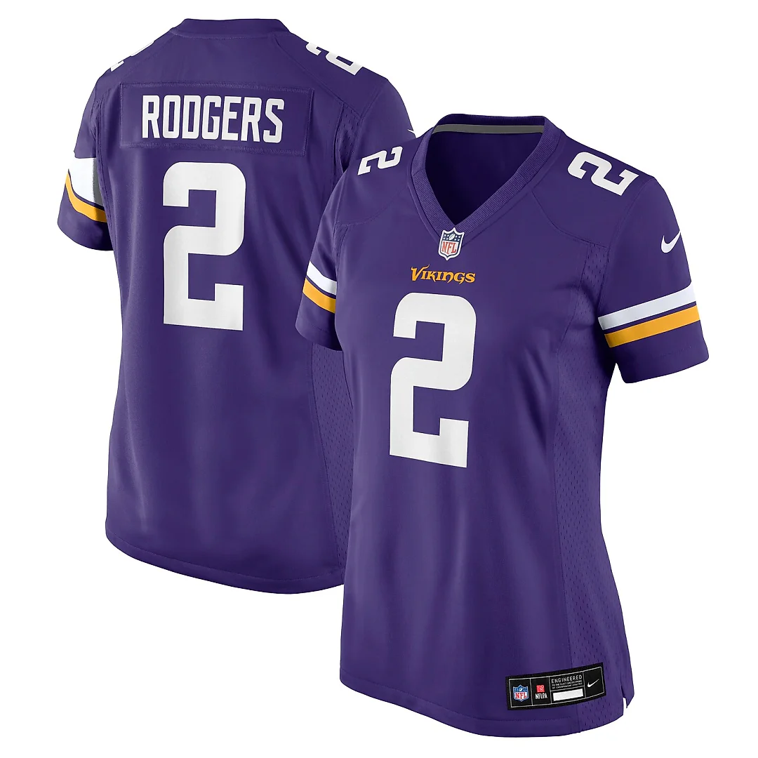 Zennovawear Isaiah Rodgers Minnesota Vikings Women's Team Game Jersey - Purple