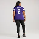 Zennovawear Isaiah Rodgers Minnesota Vikings Women's Team Game Jersey - Purple