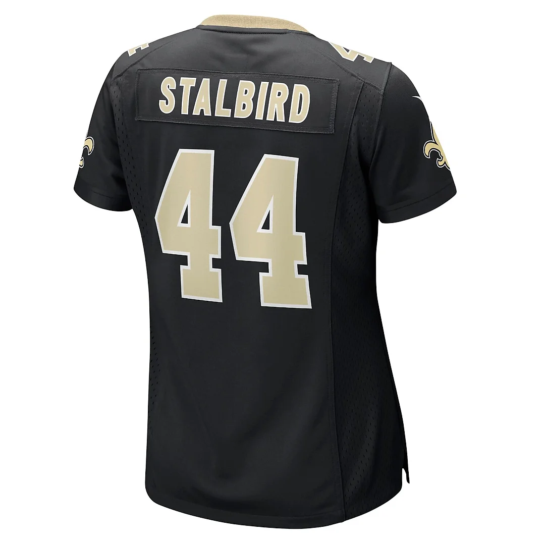 Zennovawear Isaiah Stalbird New Orleans Saints Women's Team Game Jersey - Black