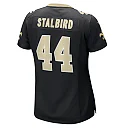 Zennovawear Isaiah Stalbird New Orleans Saints Women's Team Game Jersey - Black