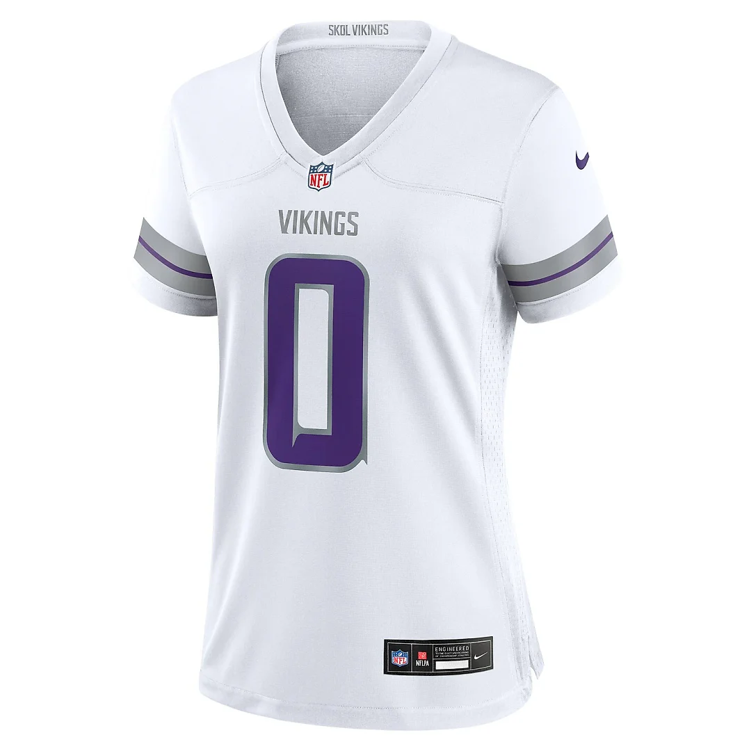 Zennovawear Ivan Pace Jr Minnesota Vikings Women's Alternate Game Jersey - White