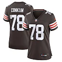 Zennovawear Jack Conklin Cleveland Browns Women's Game Jersey - Brown