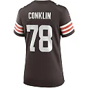 Zennovawear Jack Conklin Cleveland Browns Women's Player Game Jersey - Brown