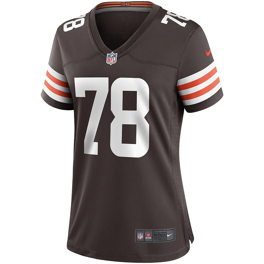 Zennovawear Jack Conklin Cleveland Browns Women's Player Game Jersey - Brown