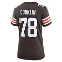 Zennovawear Jack Conklin Cleveland Browns Women's Game Jersey - Brown