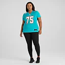 Zennovawear Jack Driscoll Miami Dolphins Women's Team Game Jersey - Aqua