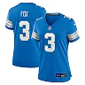 Zennovawear Jack Fox Detroit Lions Women's Team Game Jersey - Blue