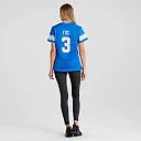 Zennovawear Jack Fox Detroit Lions Women's Team Game Jersey - Blue