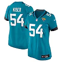 Zennovawear Jack Kiser Jacksonville Jaguars Women's Team Game Jersey - Teal