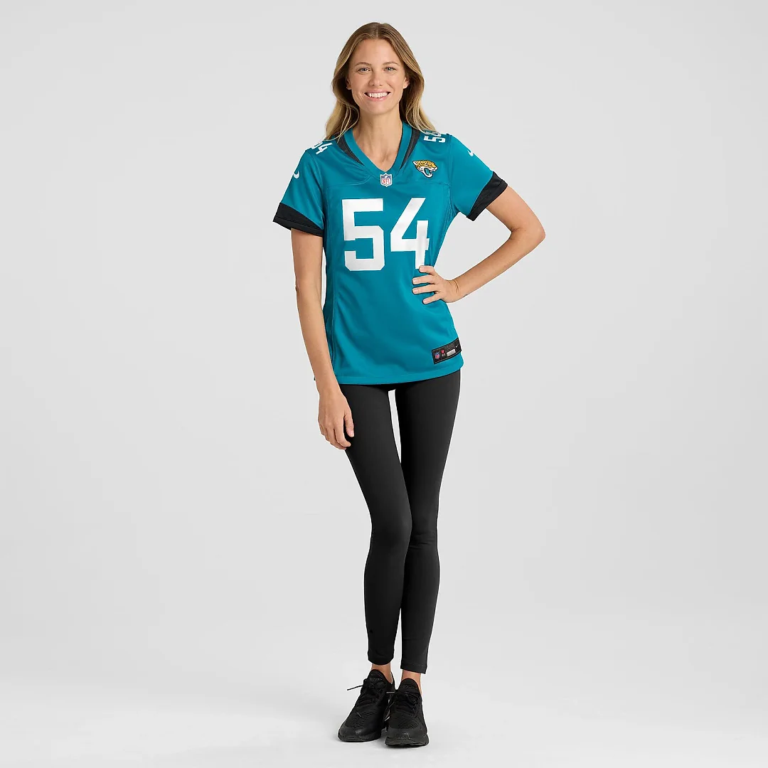 Zennovawear Jack Kiser Jacksonville Jaguars Women's Team Game Jersey - Teal