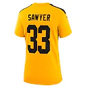 Zennovawear Jack Sawyer Pittsburgh Steelers Women's Alternate Game Jersey - Gold