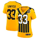 Zennovawear Jack Sawyer Pittsburgh Steelers Women's Alternate Game Jersey - Gold