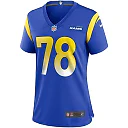 Zennovawear Jackie Slater Los Angeles Rams Women's Game Retired Player Jersey - Royal