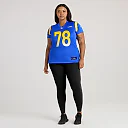 Zennovawear Jackie Slater Los Angeles Rams Women's Game Retired Player Jersey - Royal