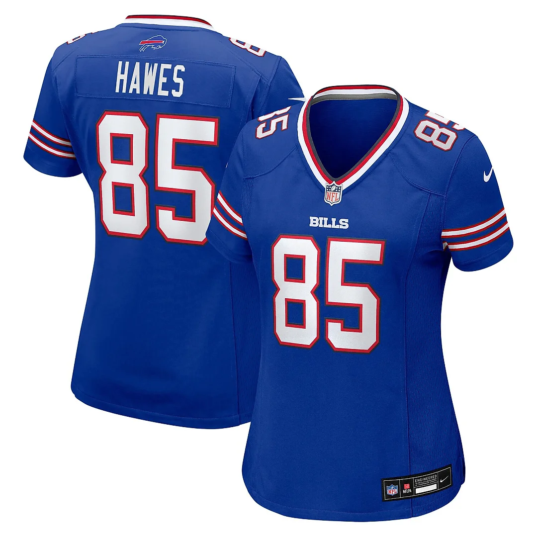 Zennovawear Jackson Hawes Buffalo Bills Women's Team Game Jersey - Royal