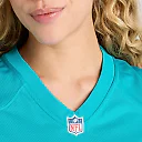 Zennovawear Jacob Rodriguez Miami Dolphins Women's Team Game Jersey - Aqua