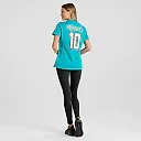 Zennovawear Jacob Rodriguez Miami Dolphins Women's Team Game Jersey - Aqua