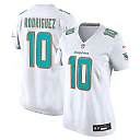Zennovawear Jacob Rodriguez Miami Dolphins Women's Game Jersey - White