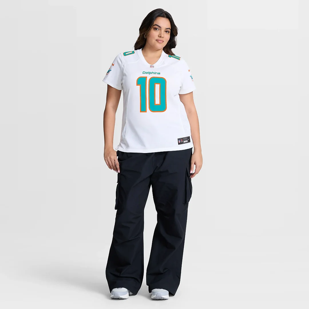 Zennovawear Jacob Rodriguez Miami Dolphins Women's Game Jersey - White