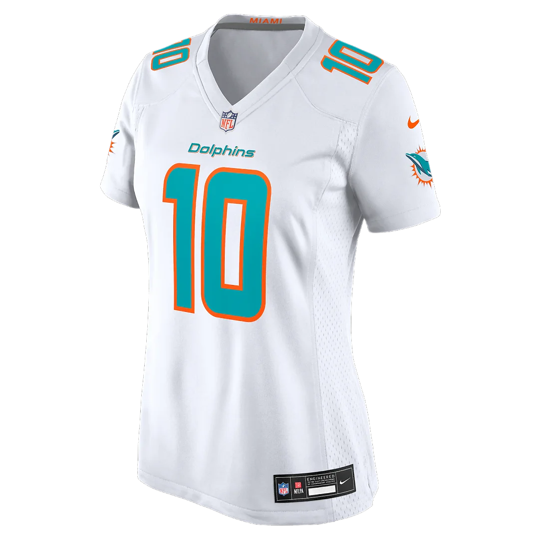 Zennovawear Jacob Rodriguez Miami Dolphins Women's Game Jersey - White
