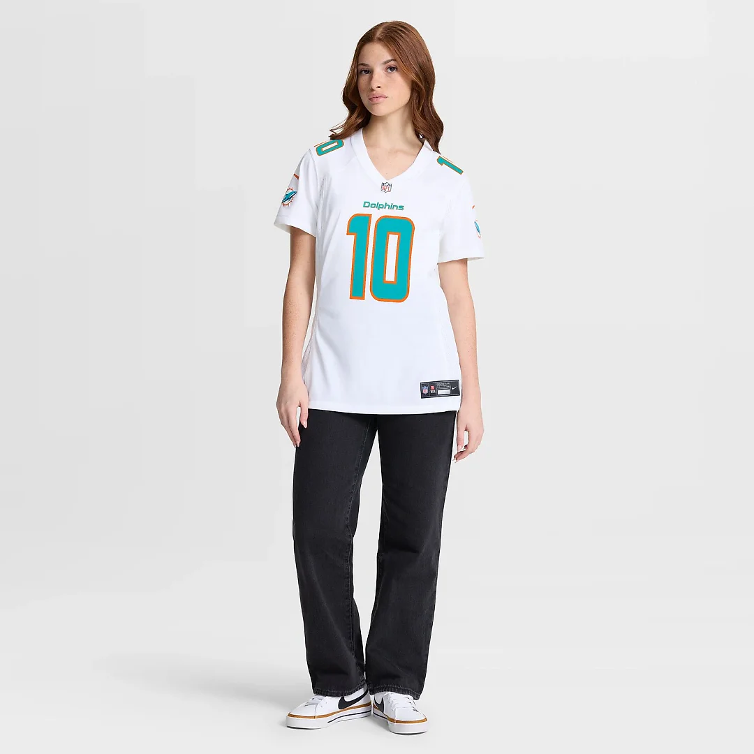 Zennovawear Jacob Rodriguez Miami Dolphins Women's Game Jersey - White