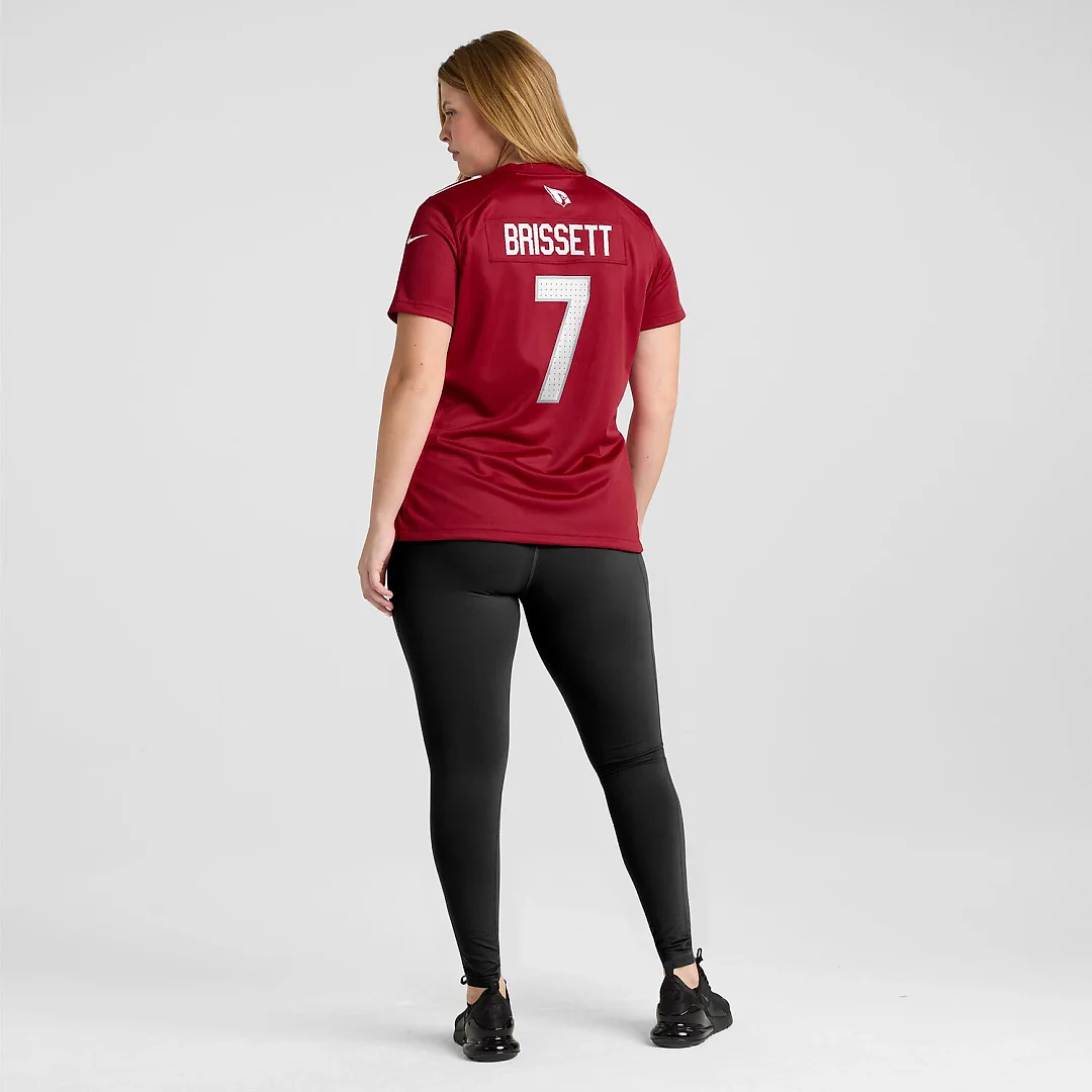 Zennovawear Jacoby Brissett Arizona Cardinals Women's Team Game Jersey - Cardinal
