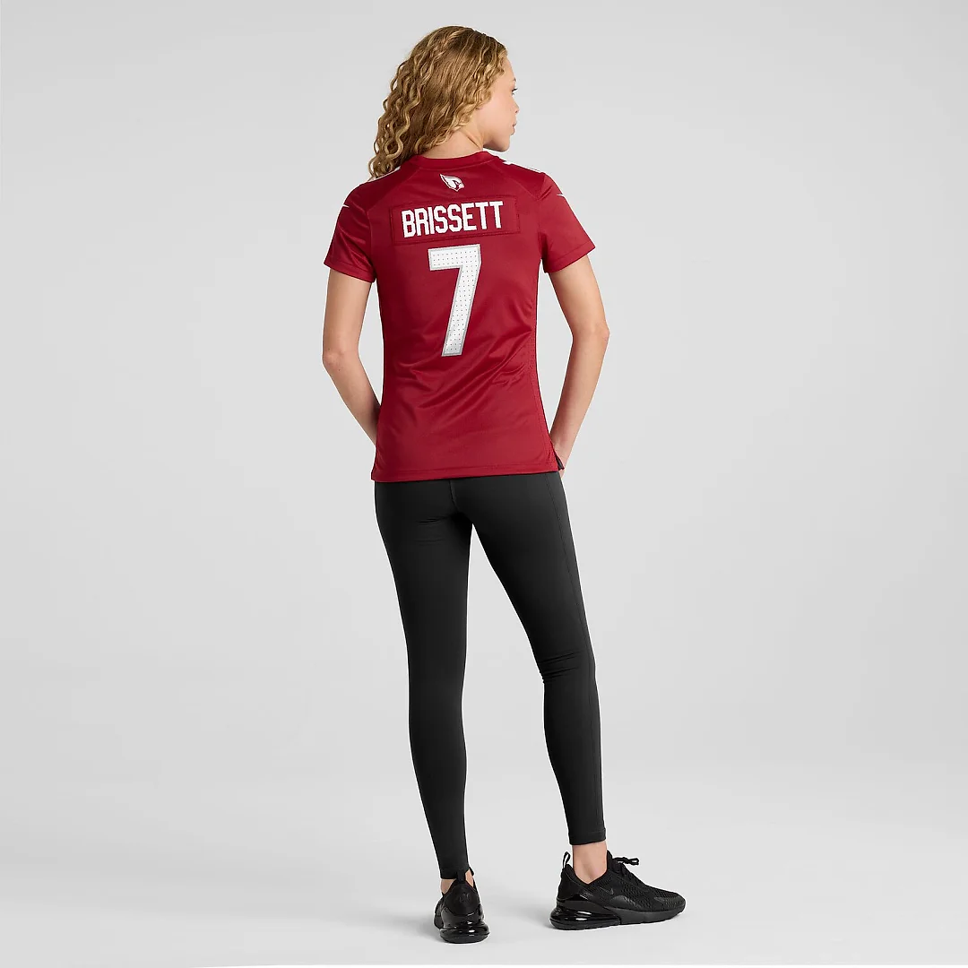 Zennovawear Jacoby Brissett Arizona Cardinals Women's Team Game Jersey - Cardinal