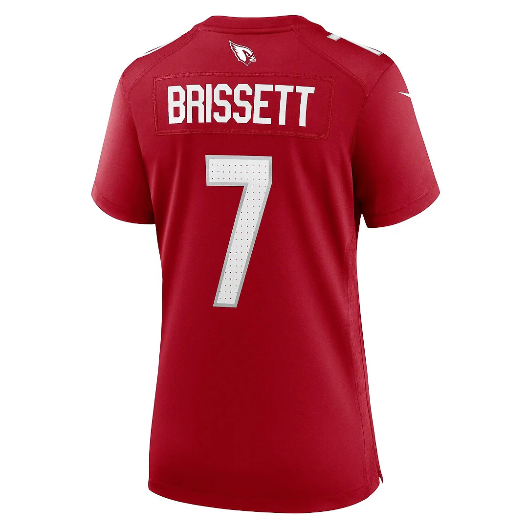 Zennovawear Jacoby Brissett Arizona Cardinals Women's Team Game Jersey - Cardinal