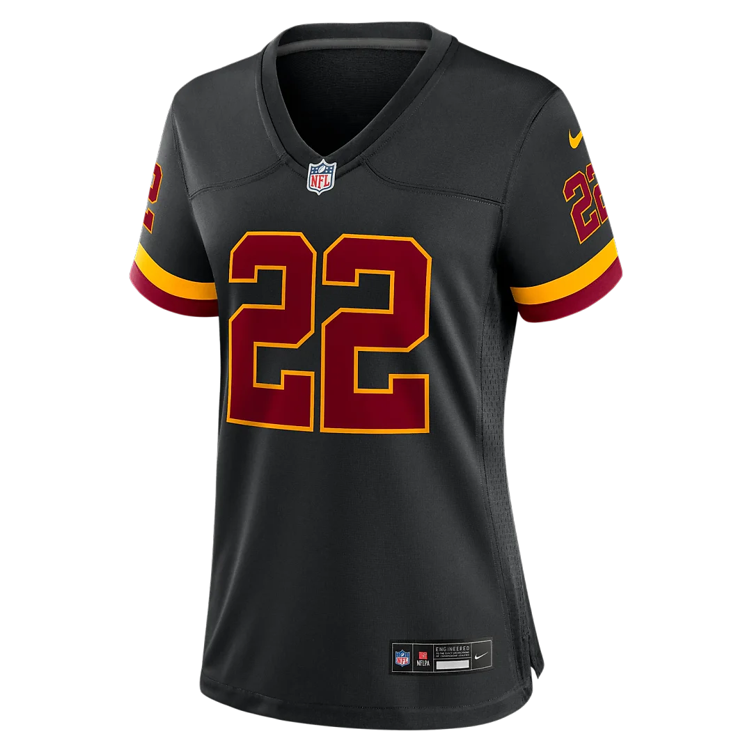 Zennovawear Jacory Croskey-Merritt Washington Commanders Women's Hail Raiser Alternate Game Jersey - Black