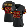 Zennovawear Jacory Croskey-Merritt Washington Commanders Women's Hail Raiser Alternate Game Jersey - Black