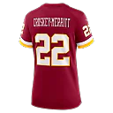 Zennovawear Jacory Croskey-Merritt Washington Commanders Women's Game Jersey - Burgundy