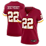 Zennovawear Jacory Croskey-Merritt Washington Commanders Women's Game Jersey - Burgundy