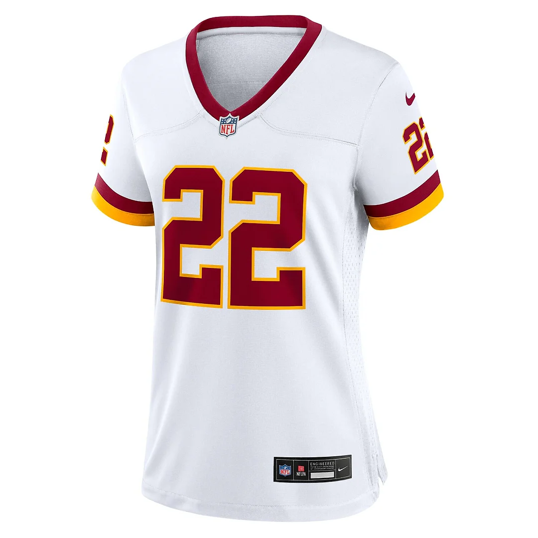 Zennovawear Jacory Croskey-Merritt Washington Commanders Women's Game Super Bowl Era Jersey - White