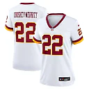 Zennovawear Jacory Croskey-Merritt Washington Commanders Women's Game Super Bowl Era Jersey - White