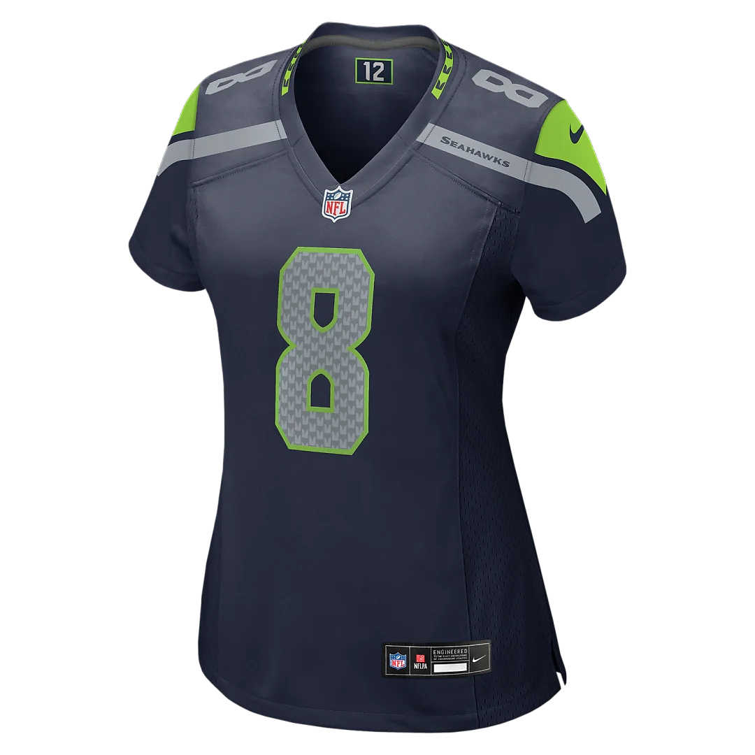 Zennovawear Jadarian Price Seattle Seahawks Women's Team Game Jersey - College Navy