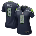 Zennovawear Jadarian Price Seattle Seahawks Women's Team Game Jersey - College Navy
