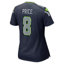 Zennovawear Jadarian Price Seattle Seahawks Women's Team Game Jersey - College Navy