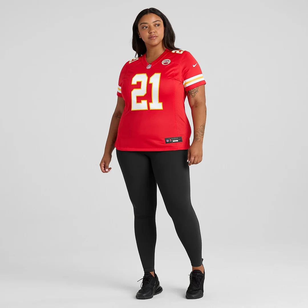 Zennovawear Jaden Hicks Kansas City Chiefs Women's Game Jersey - Red