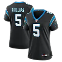 Zennovawear Jaelan Phillips Carolina Panthers Women's Team Game Jersey - Black