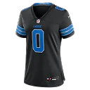 Zennovawear Jahmyr Gibbs Detroit Lions Women's 2nd Alternate Game Player Jersey - Black