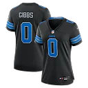 Zennovawear Jahmyr Gibbs Detroit Lions Women's 2nd Alternate Game Player Jersey - Black