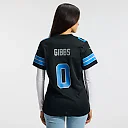 Zennovawear Jahmyr Gibbs Detroit Lions Women's 2nd Alternate Game Player Jersey - Black