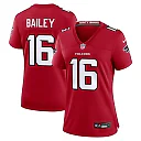 Zennovawear Jake Bailey Atlanta Falcons Women's Team Game Jersey - Red