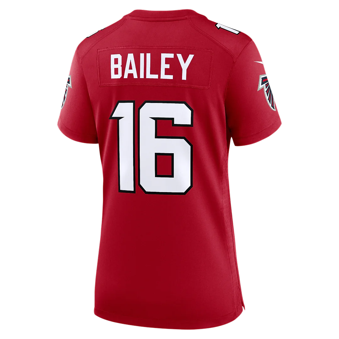 Zennovawear Jake Bailey Atlanta Falcons Women's Team Game Jersey - Red