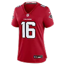 Zennovawear Jake Bailey Atlanta Falcons Women's Team Game Jersey - Red