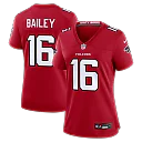 Zennovawear Jake Bailey Atlanta Falcons Women's Team Game Jersey - Red