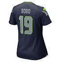 Zennovawear Jake Bobo Seattle Seahawks Women's Team Game Jersey - College Navy